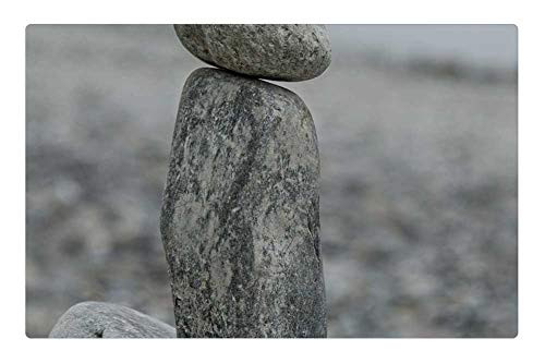 LESGAULEST Doormat Floor Rug/Mat -23.6 x 15.7 inch- - Stones Sculpture Statue Figure Stone Sculpture LESGAULEST Doormat Floor Rug/Mat -23.6 x 15.7 inch- - Stones Sculpture Statue Figure Stone Sculpture