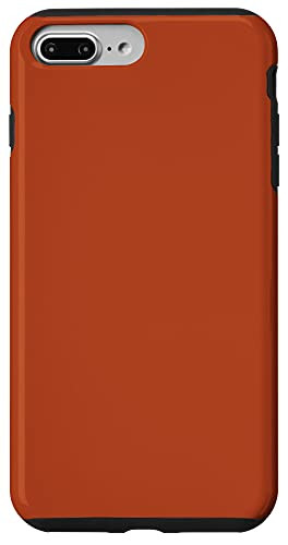 iPhone 7 Plus/8 Plus Syrup Orange Brown Simple Color Minimal Sexy Neutral Nude Case