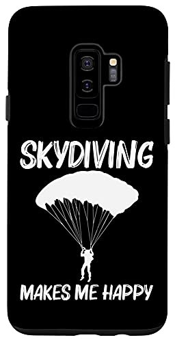 Galaxy S9 plus Cool Skydiving Gift For Men Women Skydiver Parachute Lovers Case