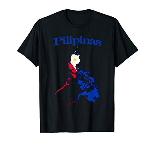 Philippines Philipinas Filipino Philippians Pride Flag T-Shirt