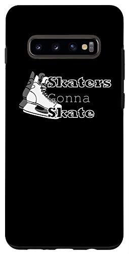 Galaxy S10 plus Skaters Gonna Skate Figure Skating Ladies Ice Case