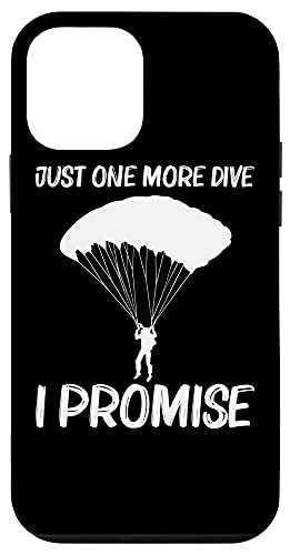 iPhone 12 mini Cool Skydiving Gift For Men Women Skydiver Parachute Lovers Case