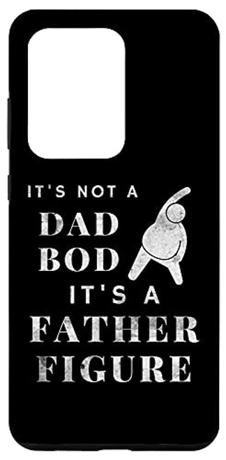 Galaxy S20 Ultra Funny Workout Best Papa Not A Dad Bod It's A Father Figure Case
