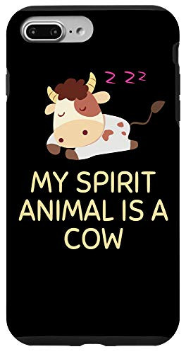 iPhone 7 Plus/8 Plus My Spirit Animal Is A Cow Cows Clothes Cattle Farmer Gift Case