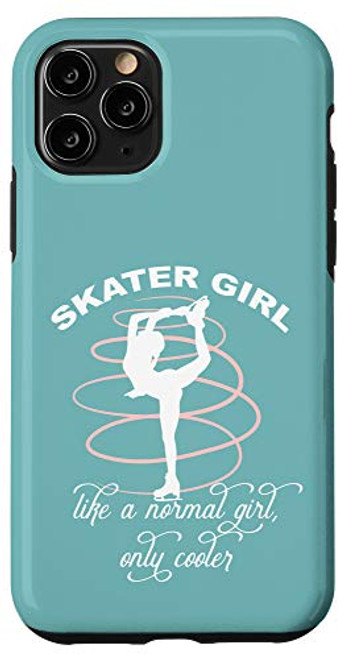 iPhone 11 Pro SKATER GIRL Like normal, only COOLER Figure Skating Meme Case