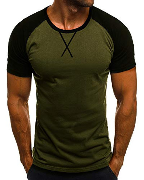 rrhss Mens Muscle Gym T-Shirts Short Sleeve Workout Athletic Bodybuilding Cotton Tee Brown rrhss Mens Muscle Gym T-Shirts Short Sleeve Workout Athletic Bodybuilding Cotton Tee Brown