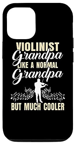 iPhone 12/12 Pro Violin Grandpa Violinist Orchestra String Instrument Case