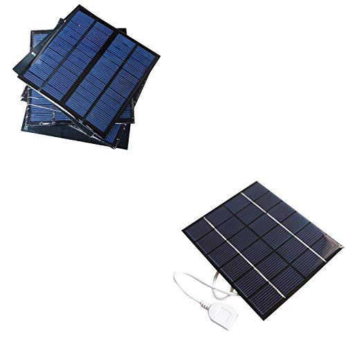 Sunnytech Mini Small Solar Panel Module DIY Polysilicon Solar Epoxy Cell Charger 3w 12v/2w 6v USB B047-B032