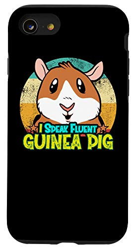 iPhone SE -2020- / 7 / 8 Guinea Pig Clothes Stuff Cavy Gift I Speak Fluent Guinea Pig Case