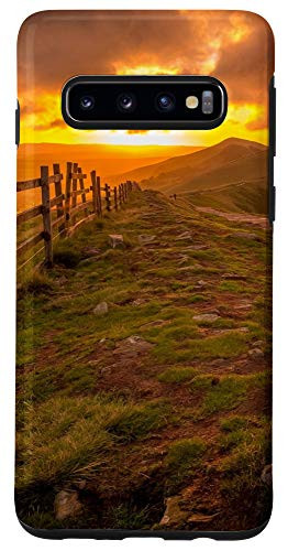 Galaxy S10 Orange Sunset Case