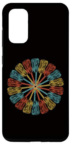 Galaxy S20 Retro Violin Player Design String Musicians Violinist Case