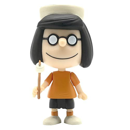 Super7 Peanuts- Camp Marcie Reaction Figure, Multicolor Super7 Peanuts- Camp Marcie Reaction Figure, Multicolor