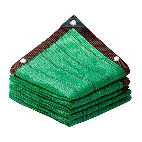 ZZYE Shade Cloth Sunblock Shade Cloth, Sun Mesh Tarp Taped Edge with Grommets, Black Shade Netting for Plants Greenhouse Patio Outdoor Garden Mesh Tarp -Color - Green, Size - 2x2m- ZZYE Shade Cloth Sunblock Shade Cloth, Sun Mesh Tarp Taped Edge with Grommets, Black Shade Netting for Plants Greenhouse Patio Outdoor Garden Mesh Tarp -Color - Green, Size - 2x2m-