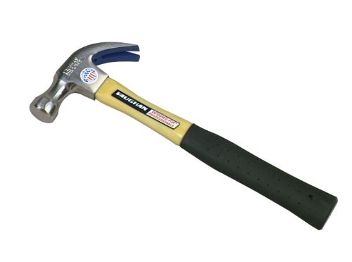 Vaughan 115-05 FS20 Full Octagon Curved Claw Fiberglass Hammer, 20-Ounce