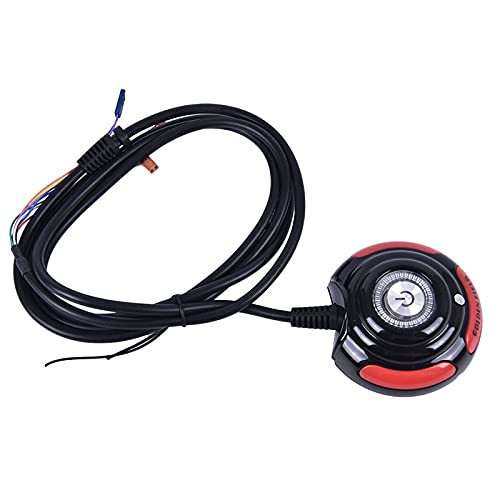 Fevas Desktop PC Computer Case Power Supply on/Off Reset HDD Push Button Switch use to Household Office Hotel Extension
