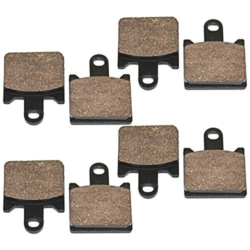 Caltric Front Brake Pads Compatible With Kawasaki Zx14 Ninja Zx-14 Zx1400 Zzr1400 Zzr-1400 Abs 2006-2011