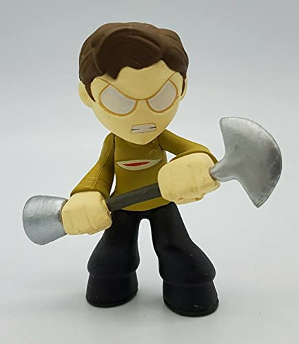 Star Trek Captain Kirk 2.8" Funko Mystery Minis x Science Fiction Vinyl Figure Series 2  plus 1 FREE Sci-fi Entertainment Trading Card Bundle -59019-