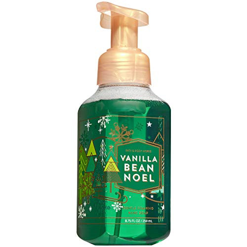 Bath and Body Works VANILLA BEAN NOEL Gentle Foaming Hand Soap 8.75 Fluid Ounce -2018 Edition-