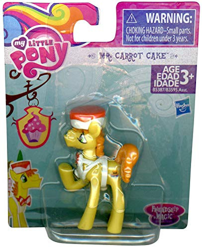 3Dstereo Pony Mr. Carrot Cake Figure Friendship Magic - Cake Topper Figurine