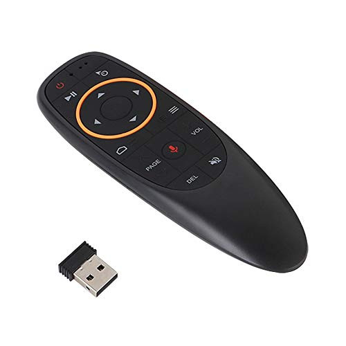 Davitu Remote Controls - G10 Remote Control Portable 2.4GHz Wireless Homekit w/ USB Receiver Voice Control for Android TV Box PC Laptop Notebook Smart TV