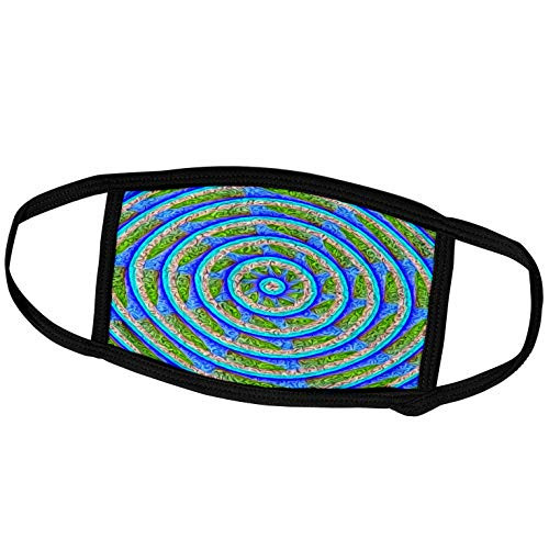 3dRose Cassie Peters Abstract - Wheel Abstract 2 by Angelandspot - Face Covers -fc-10917-1- 3dRose Cassie Peters Abstract - Wheel Abstract 2 by Angelandspot - Face Covers -fc-10917-1-