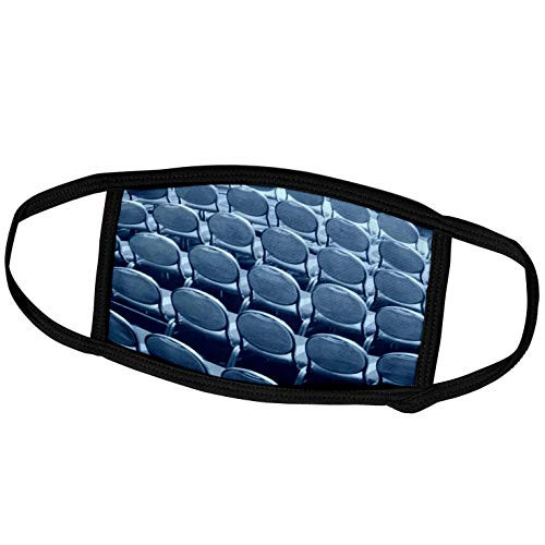 3dRose Roni Chastain Photography - Turquoise seat Backs - Face Covers -fc-113765-1- 3dRose Roni Chastain Photography - Turquoise seat Backs - Face Covers -fc-113765-1-