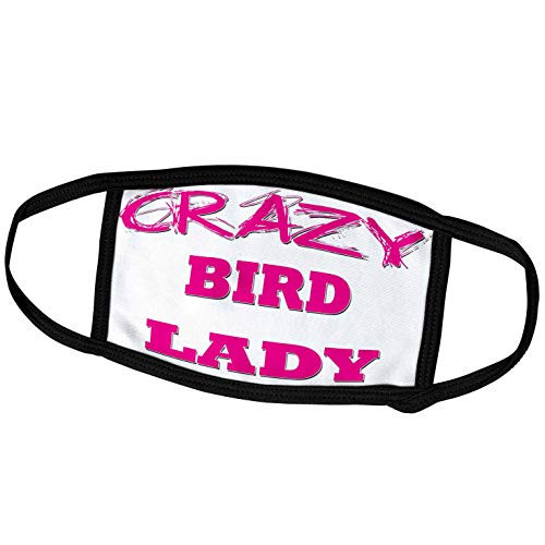 3dRose Blonde Designs Crazy Thumb Pointing Back Lady - Crazy Bird Lady - Face Covers -fc-174943-3- 3dRose Blonde Designs Crazy Thumb Pointing Back Lady - Crazy Bird Lady - Face Covers -fc-174943-3-
