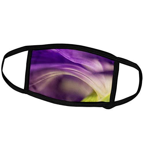 3dRose Close-up of The Back of a Purple Carnation Flower. - Face Covers -fc-230826-3-