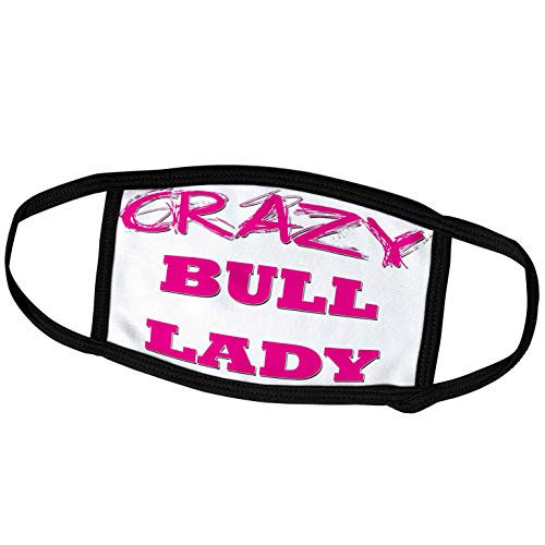 3dRose Blonde Designs Crazy Thumb Pointing Back Lady - Crazy Bull Lady - Face Masks -fm-174955-2- 3dRose Blonde Designs Crazy Thumb Pointing Back Lady - Crazy Bull Lady - Face Masks -fm-174955-2-