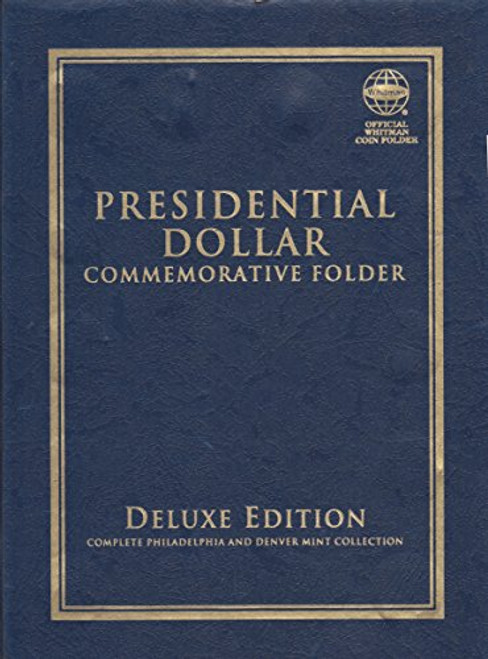 2007-2016 PRESIDENTIAL DOLLAR COMMEMORATIVE FOLDER ALBUM WHITMAN QUADFOLD 1