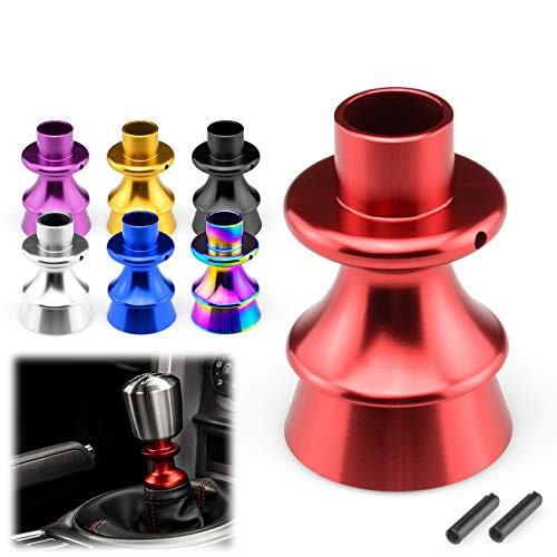 EZAUTOWRAP Neo Chrome Manual Shifter Reverse Lock Out Adapter Lifter Replacement for Subaru BRZ Toyota Scion FRS FT86 GT86