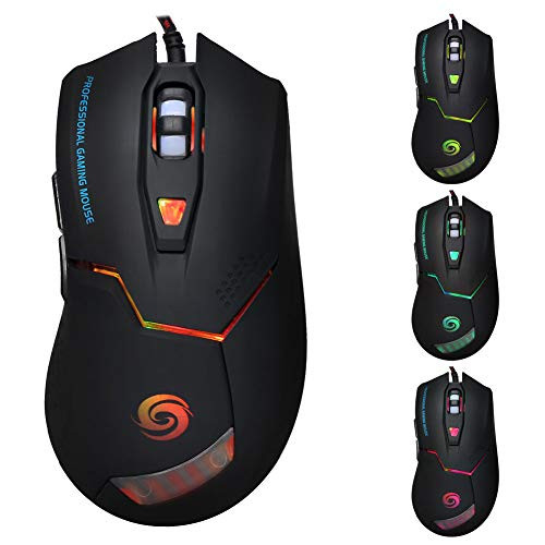 3200DPI USB Wired Gaming Mouse Gamer 6 Buttons Opitical Gamer use mice Computer Mice for PC Mac Laptop Game LOL Dota