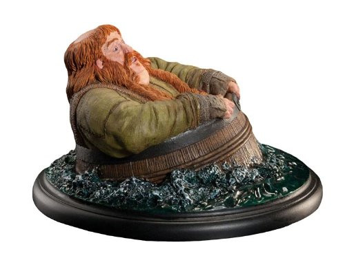 Hobbit Mini Statue Bombur Barrel Rider - Mini Statue