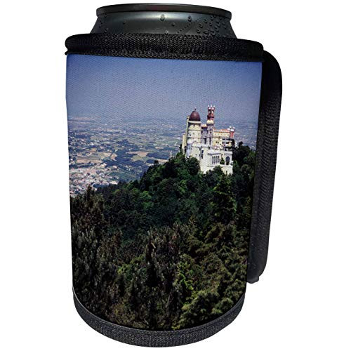 3dRose Danita Delimont - Walter Bibikow - Palaces - Portugal, Lisbon Province, Sintra, Palacio Pena - Can Cooler Bottle Wrap -cc-189319-1-