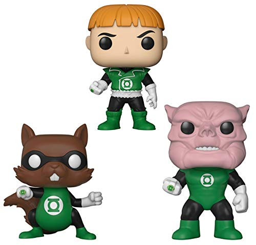 Funko Pop! Heroes Ch'p, Guy Gardner, & Kilowog 3-Pack Green Lantern Exclusive DC Legion of Collectors