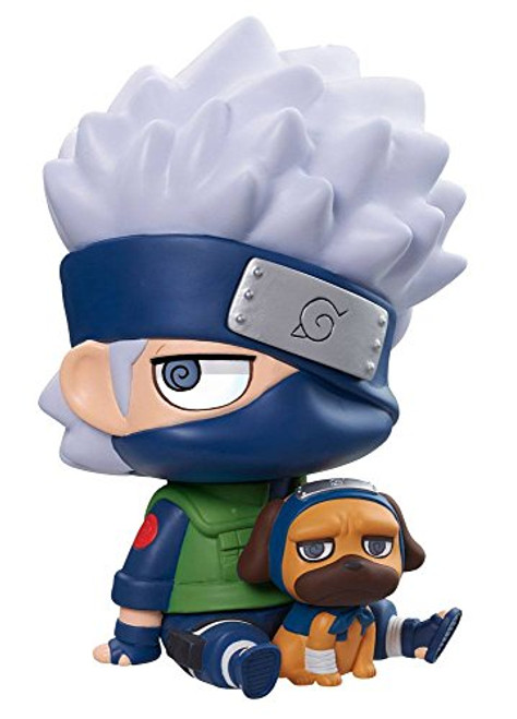 Megahouse Naruto Mascot Figure: Kakashi & Packun Soft Vinyl Figure