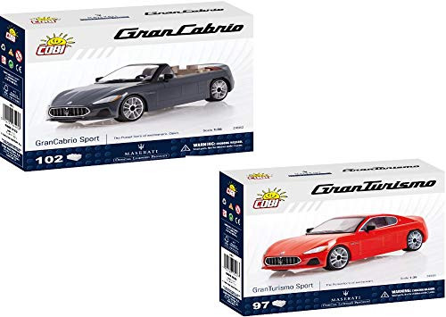 Cobi Cars /24561+24562/ MASERATI Gran Turismo and Gran Cabrio