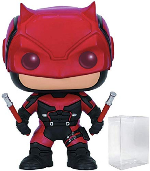 Marvel: Netflix Daredevil - Daredevil Red Suit Funko Pop! Vinyl Figure (Includes Compatible Pop Box Protector Case) Marvel: Netflix Daredevil - Daredevil Red Suit Funko Pop! Vinyl Figure (Includes Compatible Pop Box Protector Case)