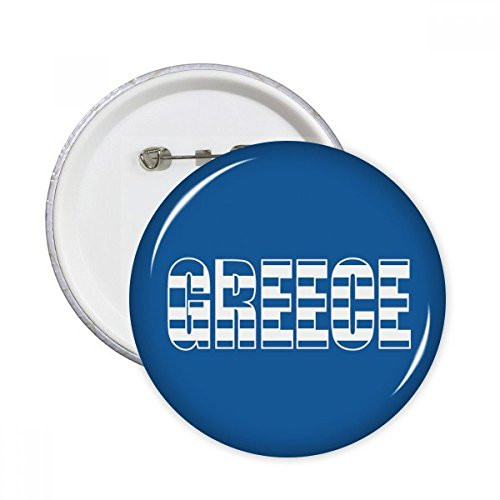 Greece Country Flag Name Round Pins Badge Button Emblem Accessory Decoration 5pcs Greece Country Flag Name Round Pins Badge Button Emblem Accessory Decoration 5pcs