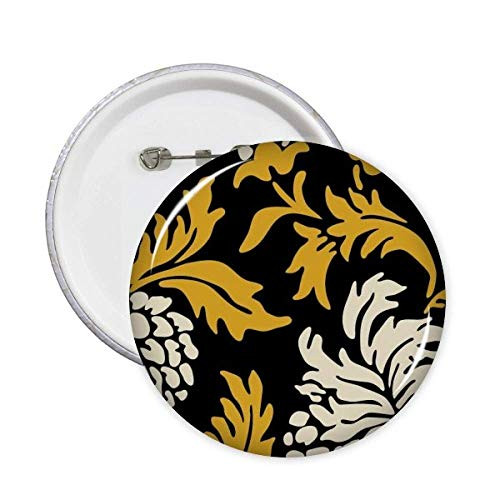 Chinese Japanese Style Asia Chrysanthemum Pins Badge Button Emblem Accessory Decoration 5pcs
