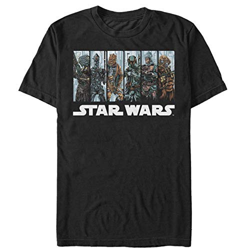 Men's Star Wars Bounty Hunters' Guild T-Shirt - Black - 3X Large
