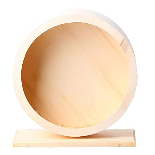 Hamster Wheel Wooden Silent Hamster Running Spinner Wheel Small Pet Exercise Toy for Rat Gerbil Mice Chinchillas Hedgehogs Guinea Pigs Hamster Wheel Wooden Silent Hamster Running Spinner Wheel Small Pet Exercise Toy for Rat Gerbil Mice Chinchillas Hedgehogs Guinea Pigs
