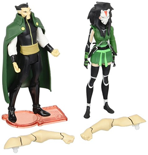 DC Universe Young Justice Ras Al Ghul And Cheshire Figure 2-Pack