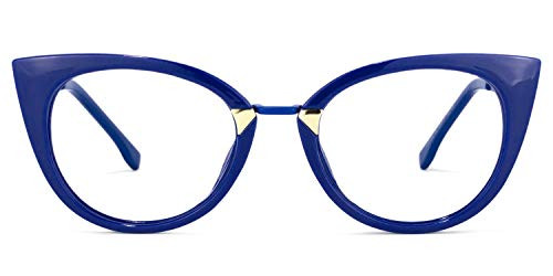 Zeelool Cat Eye Glasses Frame for Women Jacqueline FP0669-04 Blue