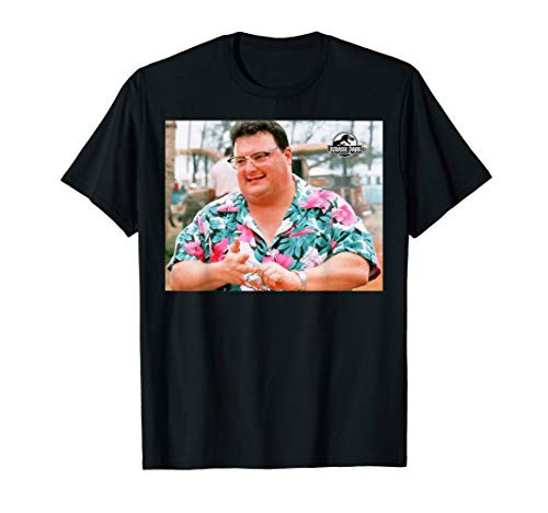 Jurassic Park Dennis Nedry Photoreal Graphic T-Shirt