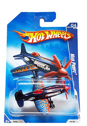 Hot Wheels 2009 Mad Propz Heat Fleet 120/190 Plane by Mattel