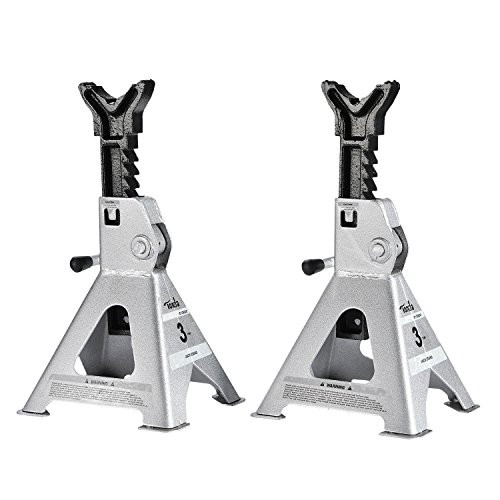 TONDA Steel Jack Stands, 3 Ton Capacity, 1 Pair