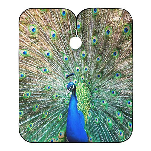 Peacock Beautiful Hair Cutting Cape Waterproof Barber Cape Professional Haircut Cloth Barber Salon Hairdressing Cape Peacock Beautiful Hair Cutting Cape Waterproof Barber Cape Professional Haircut Cloth Barber Salon Hairdressing Cape