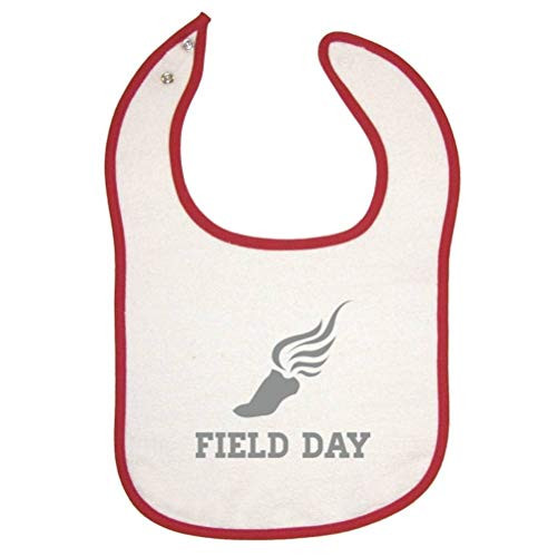 Mashed Clothing Field Day-Track Shoe -Silver- Red Piping Bib