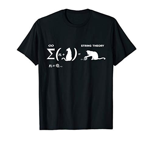 SchrOdinger String Theory - Cat Physicist Quantum Mechanics T-Shirt